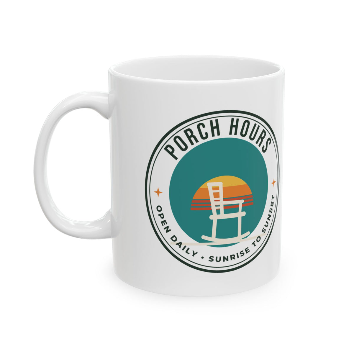 Porch Hours Mug