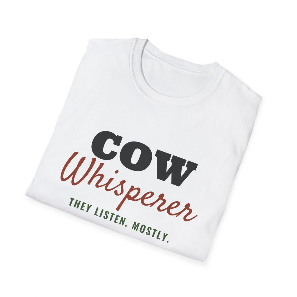 Cow Whisperer Funny Cow T-Shirt – Gifted Porch, view 5