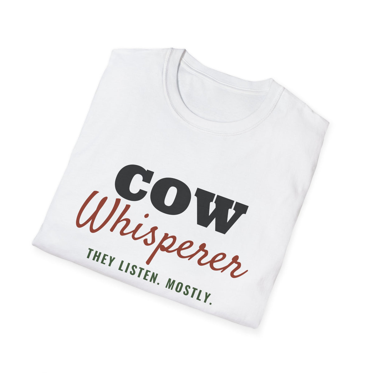 Cow Whisperer Funny Cow T-Shirt – Gifted Porch, view 5