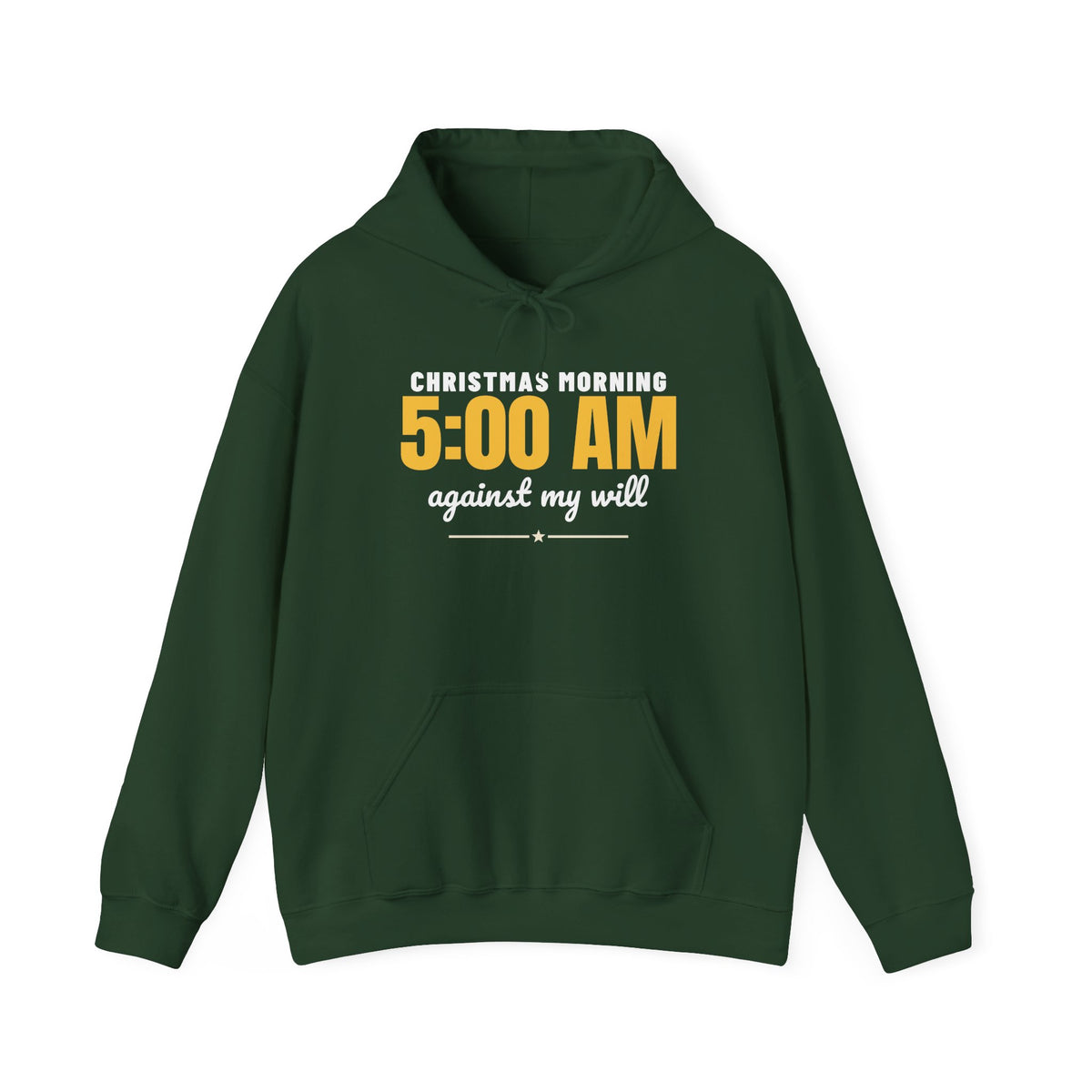 Christmas Morning 5 AM Hoodie