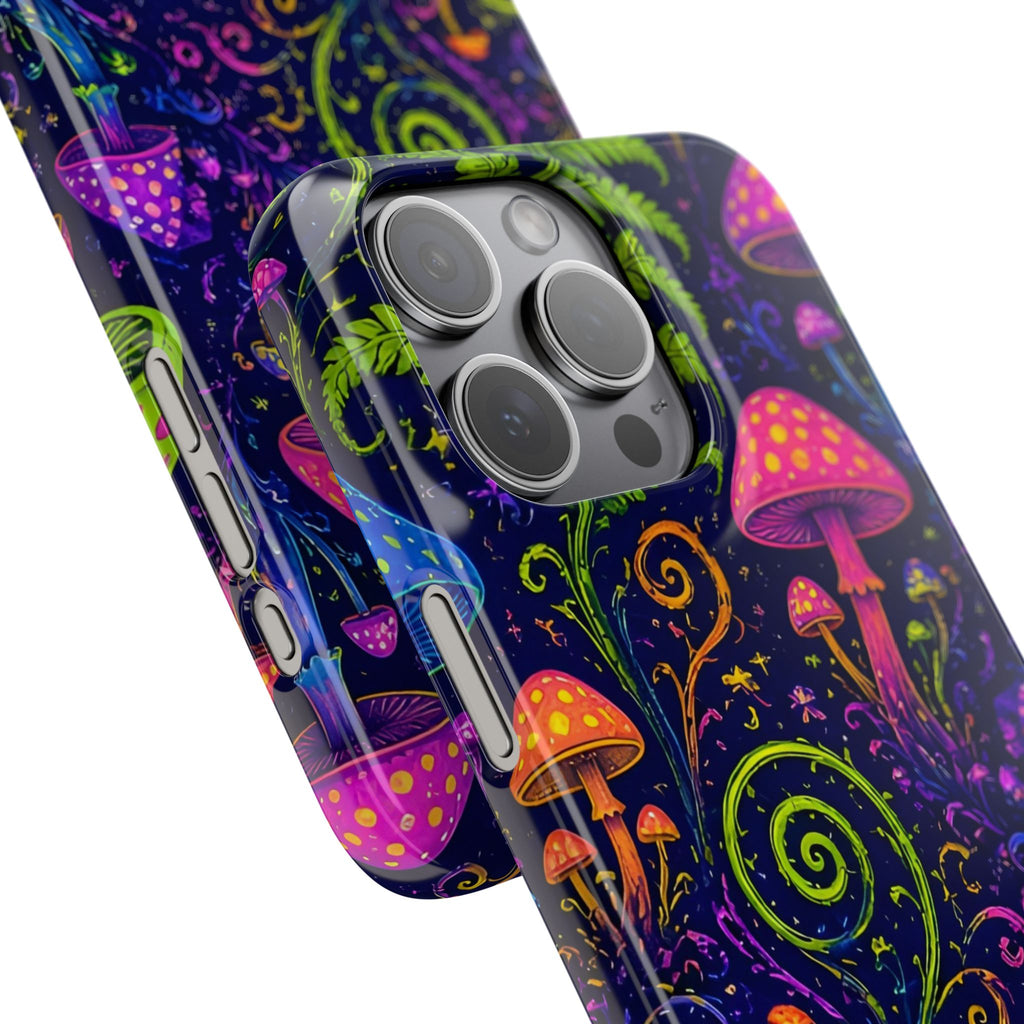 Trippy Mushroom Abstract Phone Case