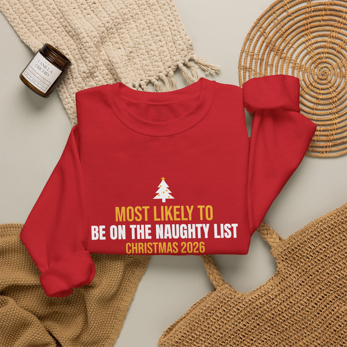 Most Likely Naughty List 2026 Sweatshirt