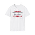 Proud Granddaughter Of A Veteran T-Shirt – Gifted Porch, view 1