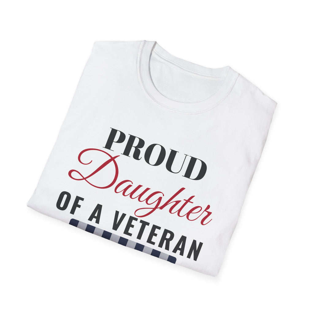 Proud Daughter Of A Veteran T-Shirt – Gifted Porch, view 5