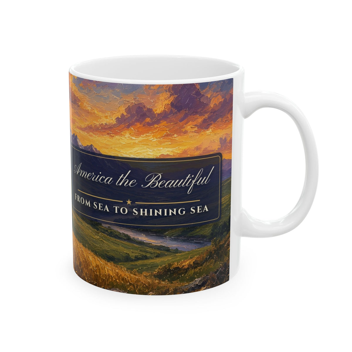 America the Beautiful Mug