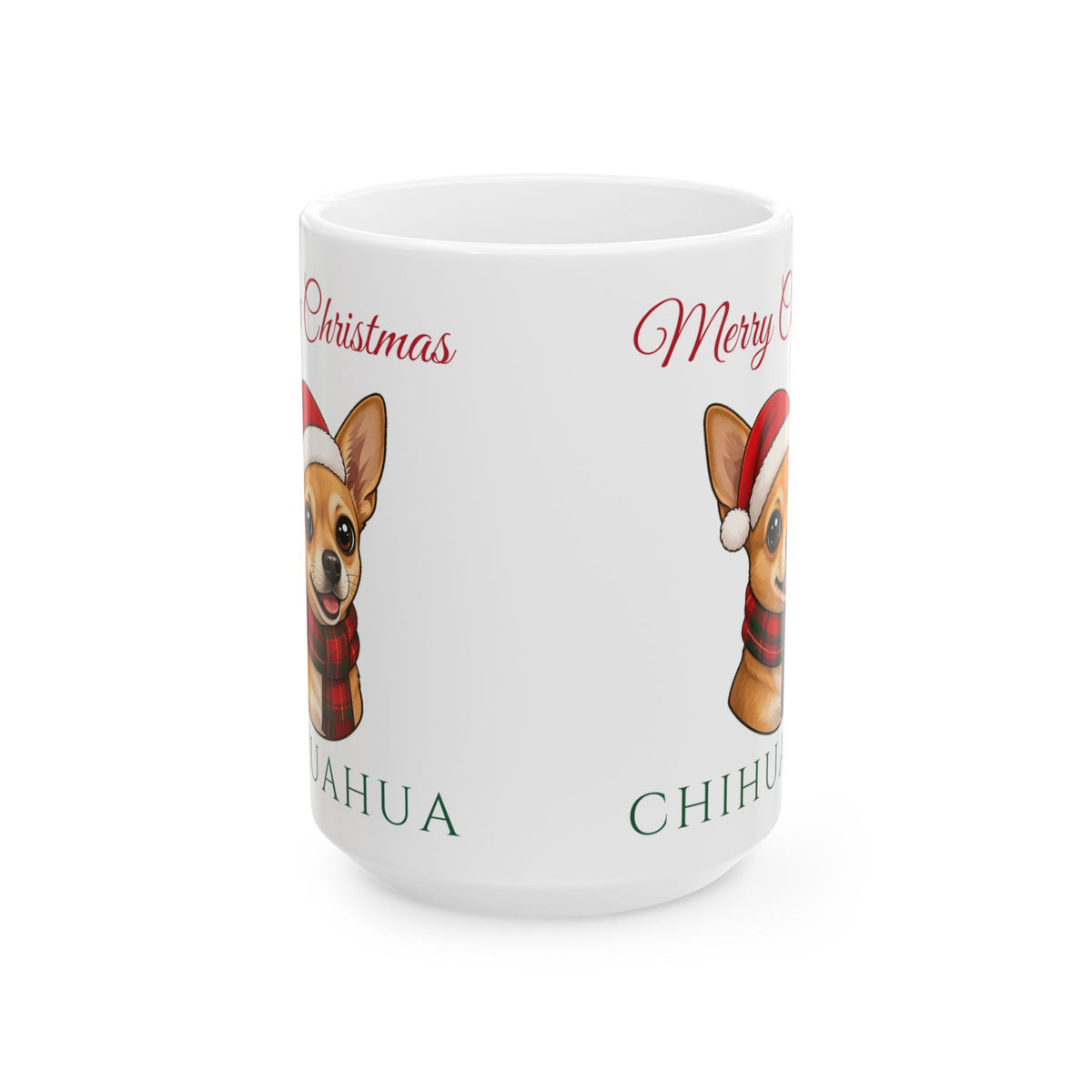 Chihuahua Dog Christmas Mug – Gifted Porch, view 3