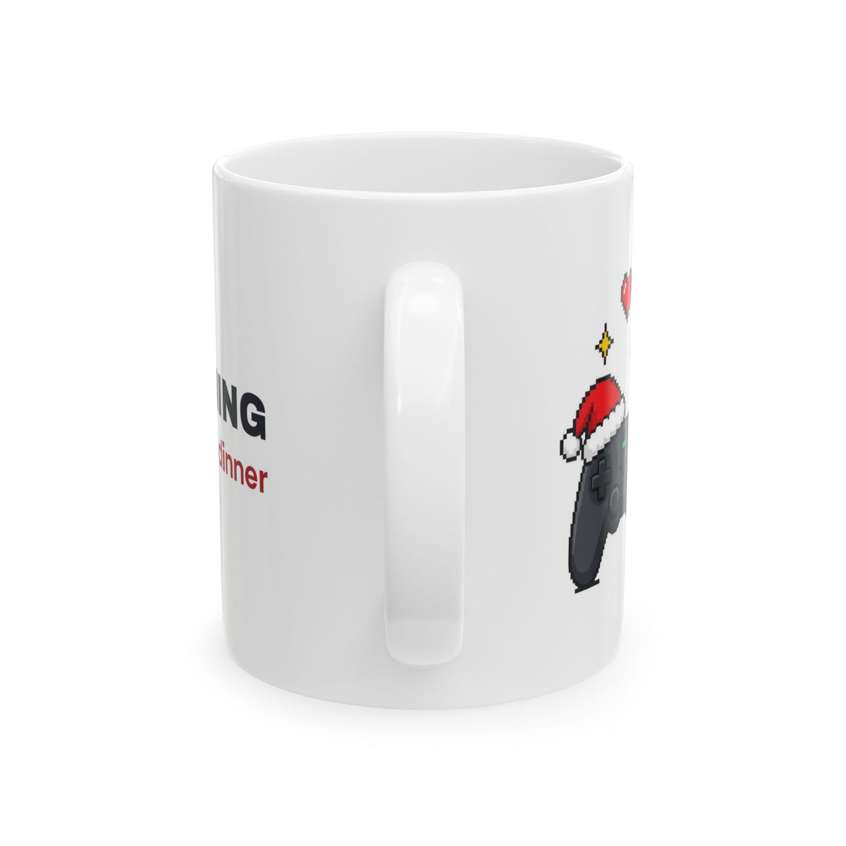 Respawning After Christmas Dinner Mug