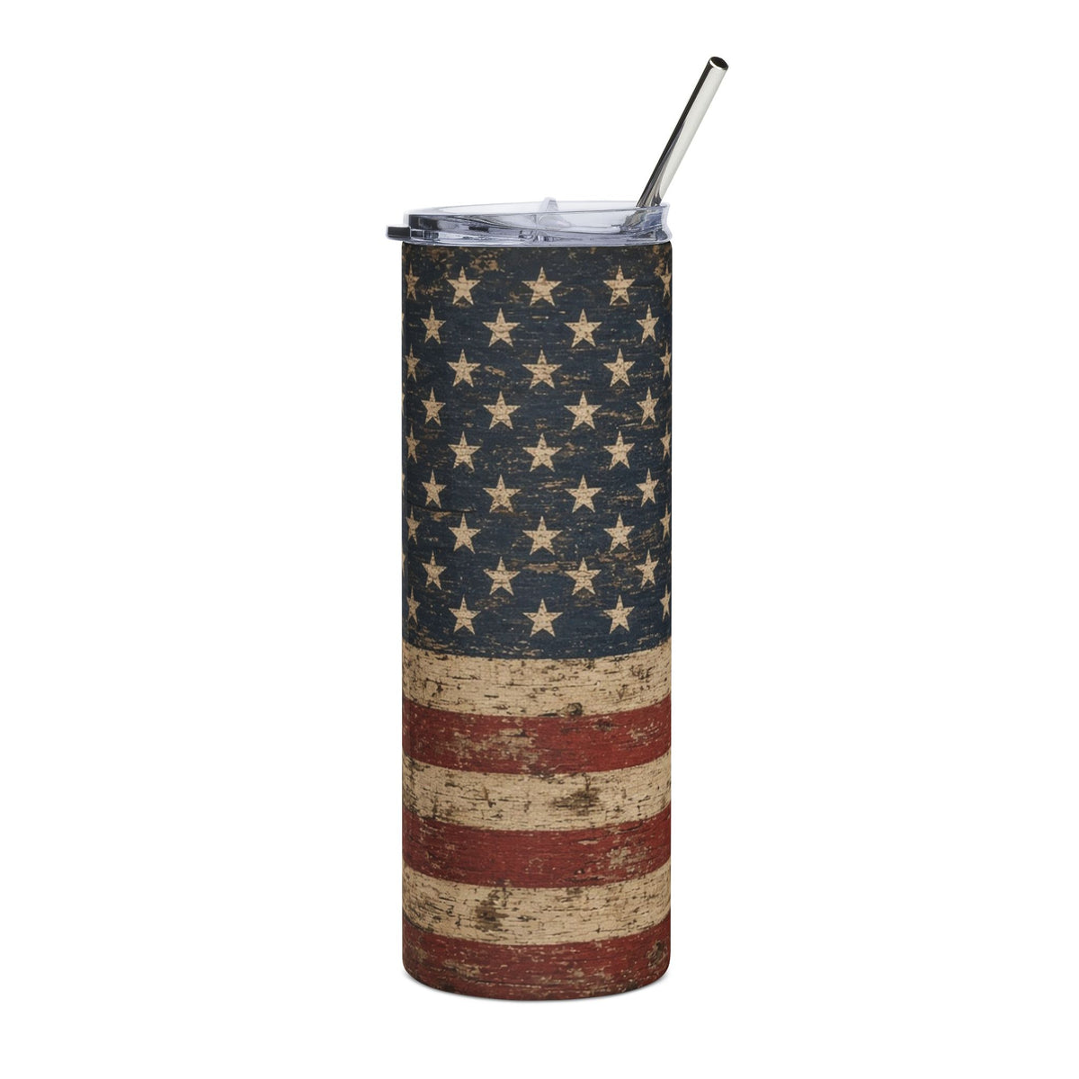 Rustic American Flag 20oz Tumbler