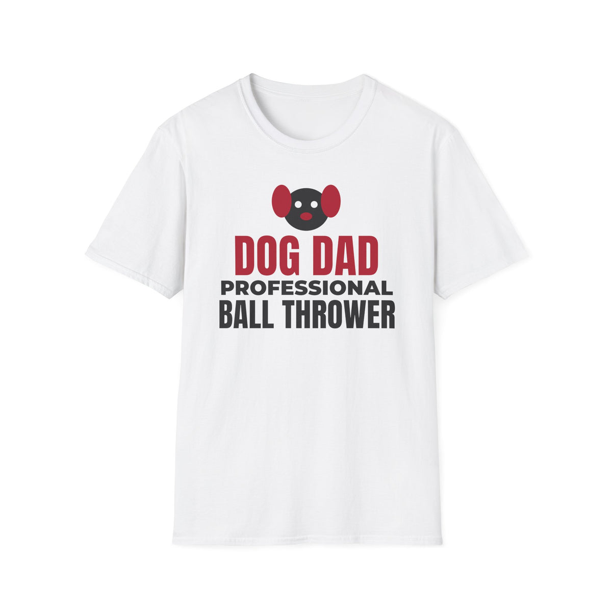 Dog Dad Professional Ball Thrower Funny Dog Lover T-Shirt – Gifted Porch, view 1