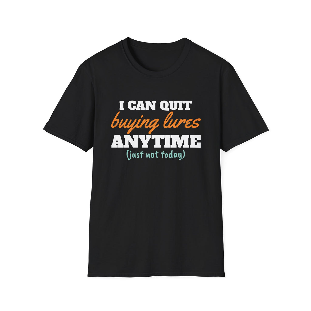 I Can Quit Buying Lures Anytime Funny Fishing T-Shirt – Gifted Porch, view 2