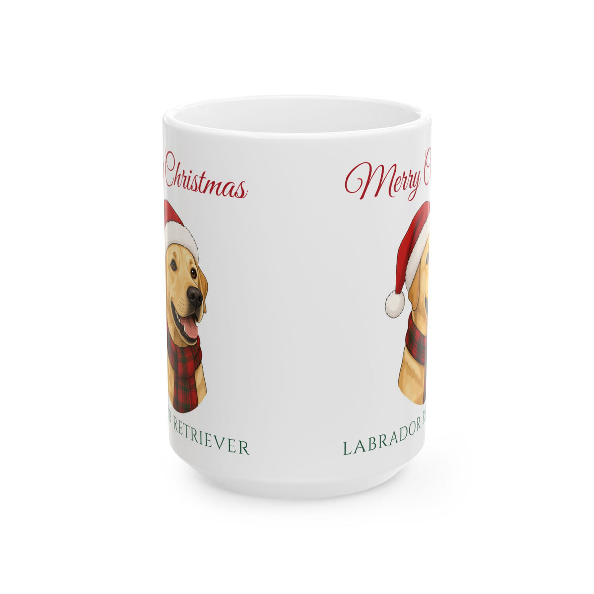 Labrador Retriever Dog Christmas Mug – Gifted Porch, view 3