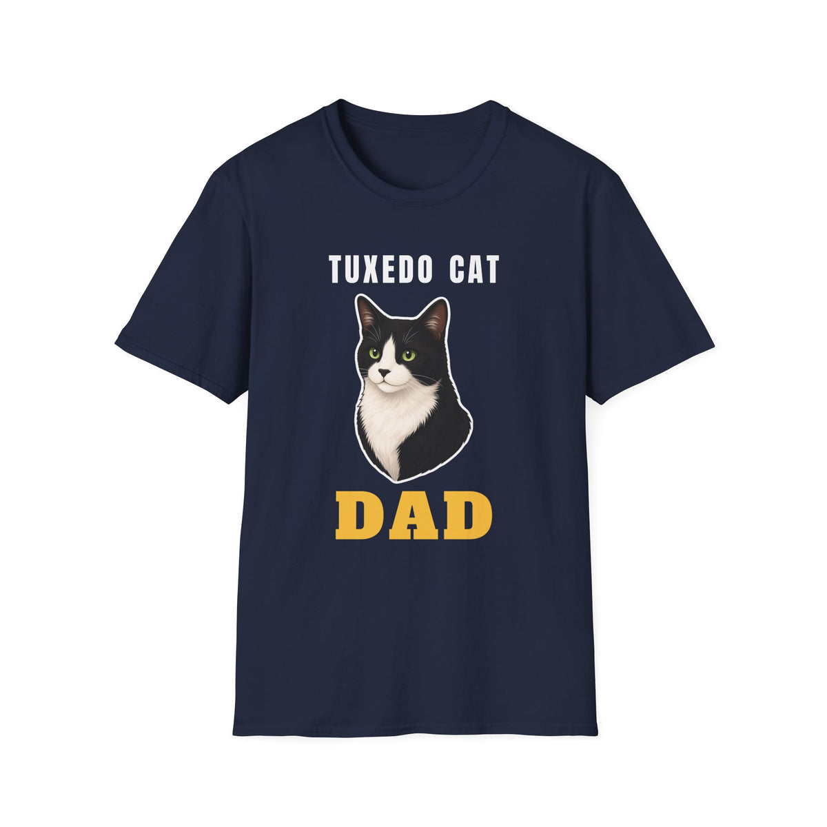 Tuxedo Cat Dad Shirt