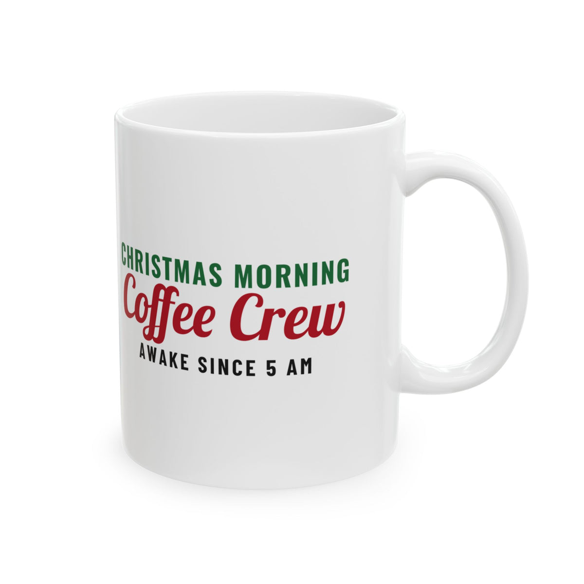 Christmas Morning Coffee Crew Mug Family Christmas Gift – Gifted Porch, view 5