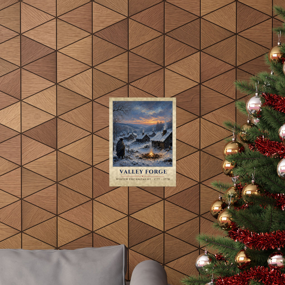 Valley Forge 1777 Poster