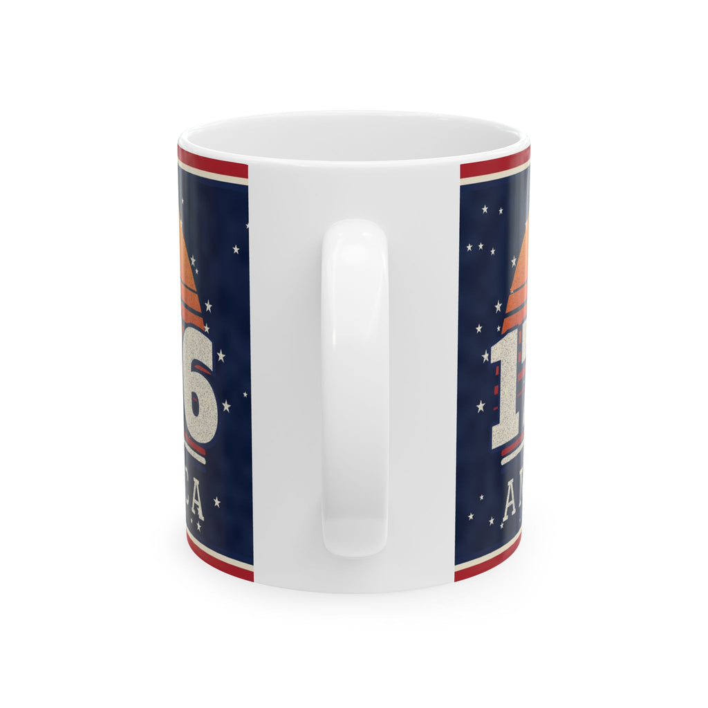 Retro 1776 Sunset Mug – patriotic gift, photo 3