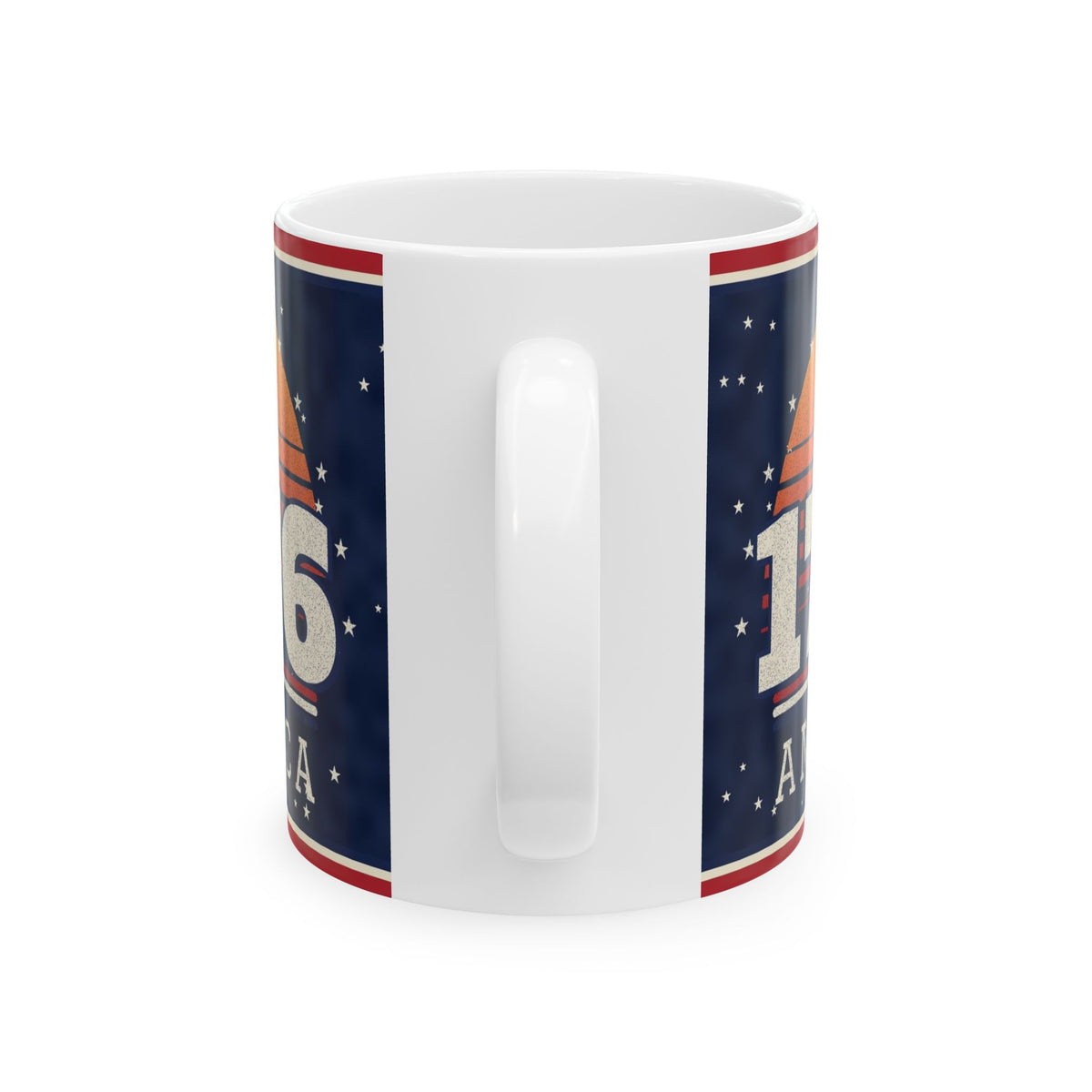 Retro 1776 Sunset Mug – patriotic gift, photo 3