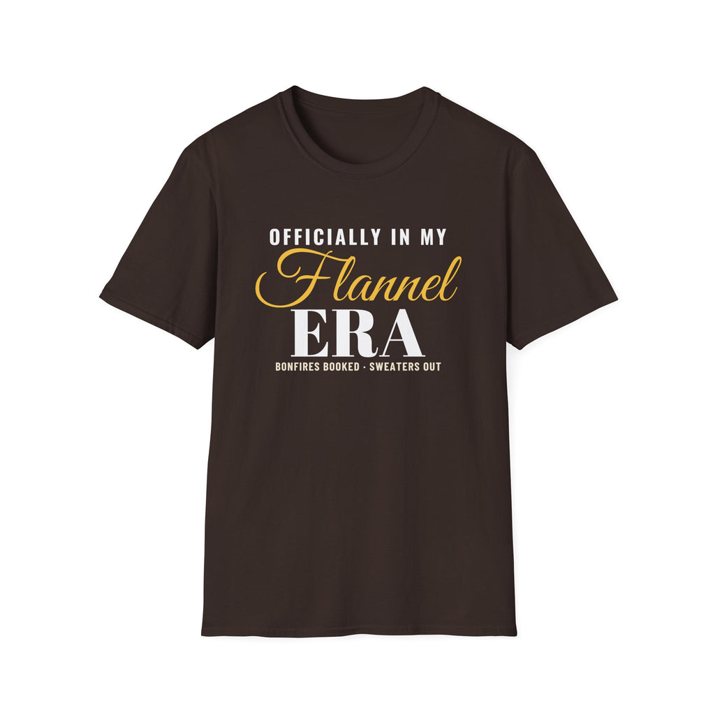 Officially In My Flannel Era Funny Fall T-Shirt – Gifted Porch, view 6