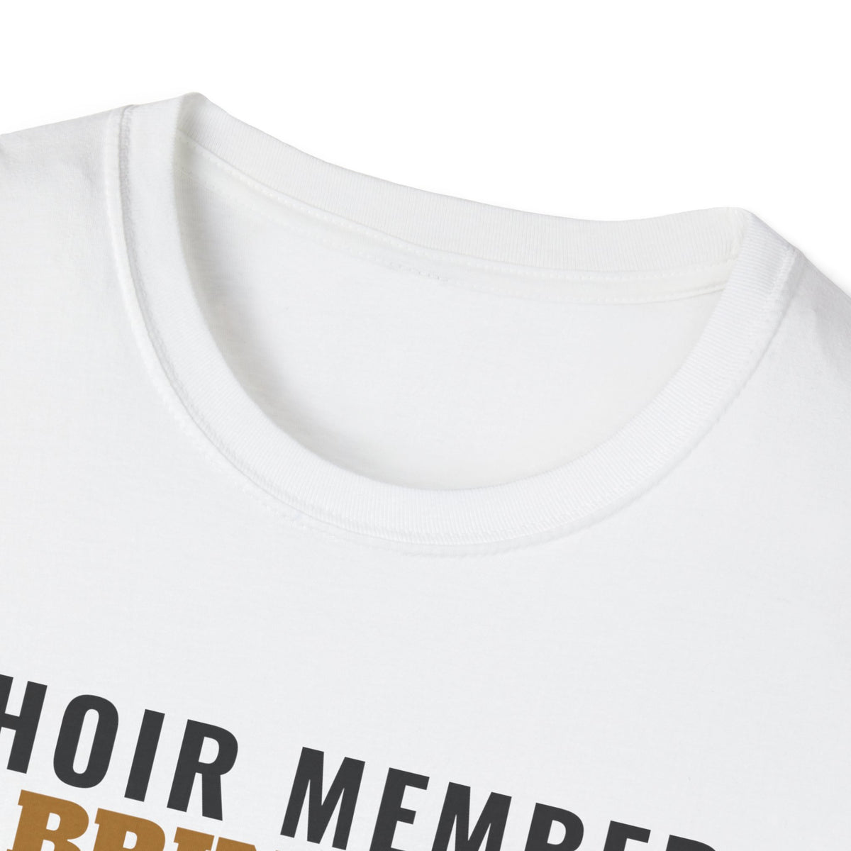 Choir Member I Bring The Volume Funny Church Choir T-Shirt – Gifted Porch, view 4