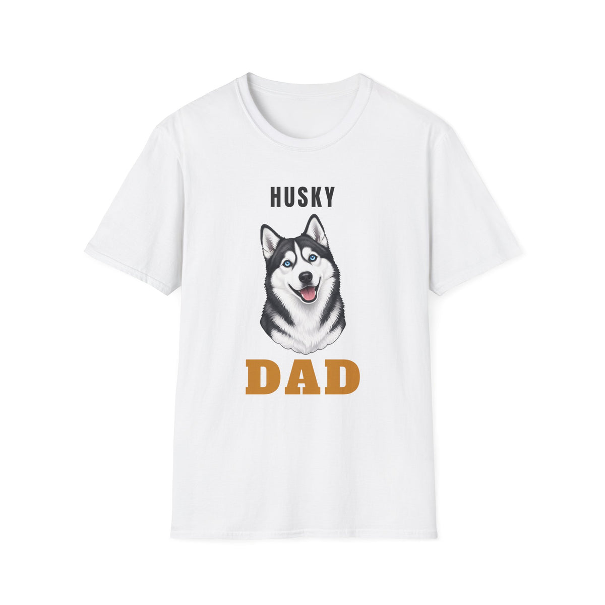 Husky Dog Dad Shirt – Gifted Porch, view 1