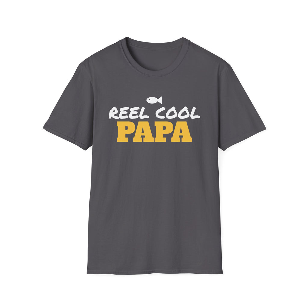 Reel Cool Papa Fishing T-Shirt Funny Grandpa Fisherman Gift Tee – Gifted Porch