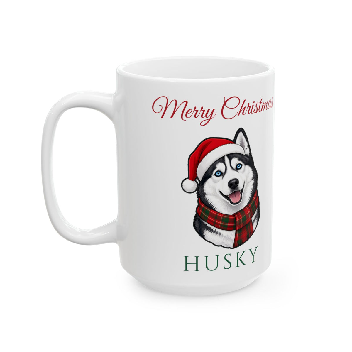 Husky Dog Christmas Mug – Gifted Porch, view 7