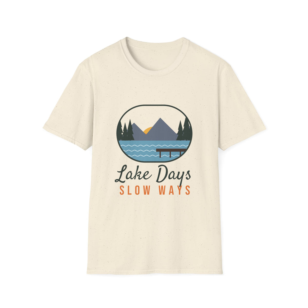 Lake Days Slow Ways Tee