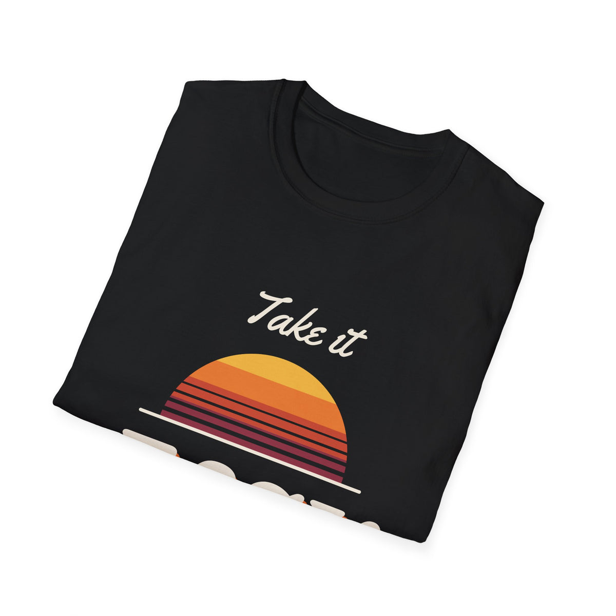Take It Easy Retro Sunset Tee