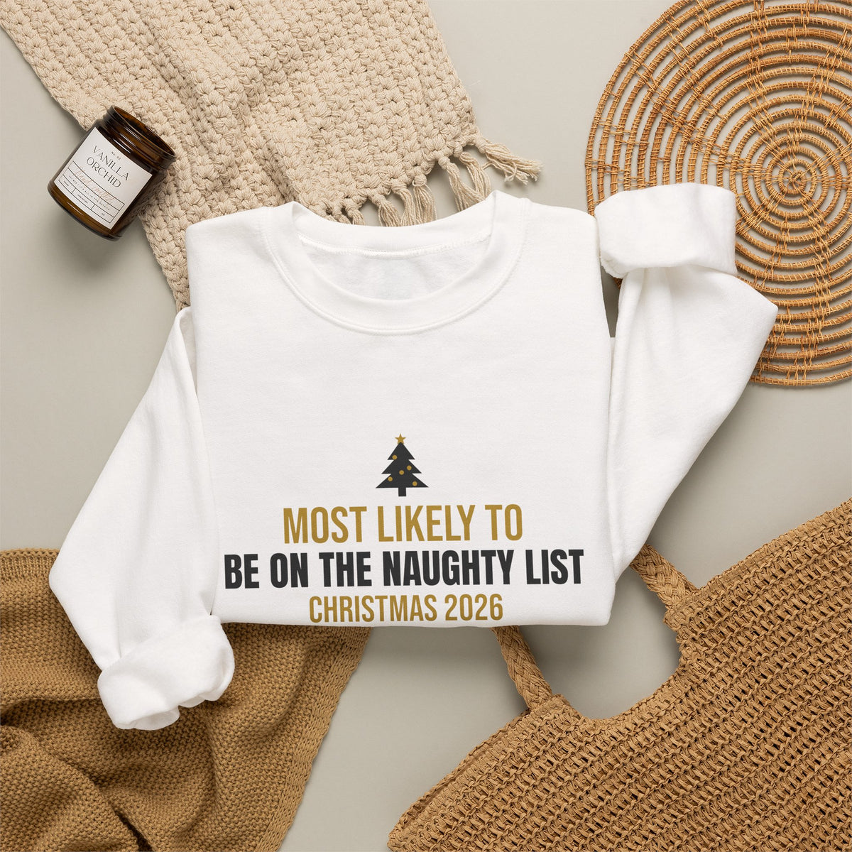 Most Likely Naughty List 2026 Sweatshirt
