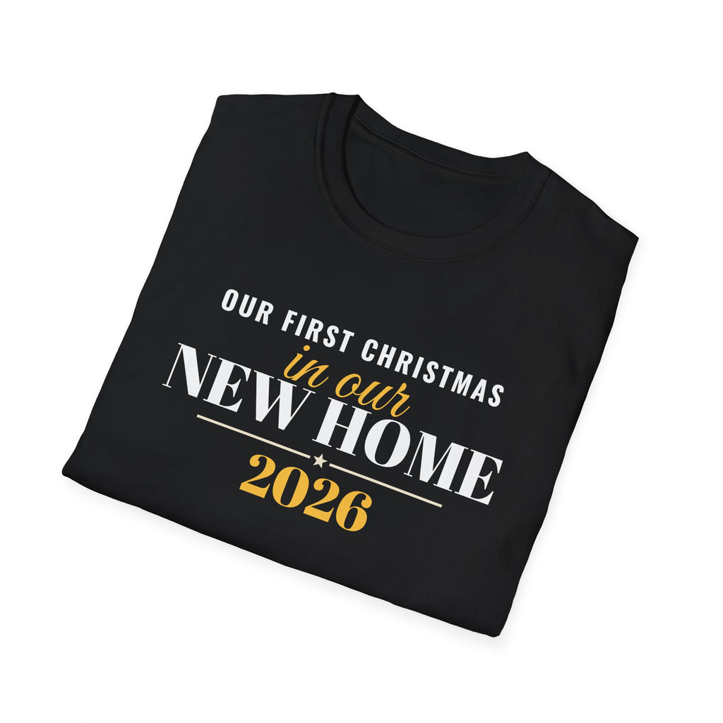 Our First Christmas In Our New Home 2026 T-Shirt – Gifted Porch, view 10