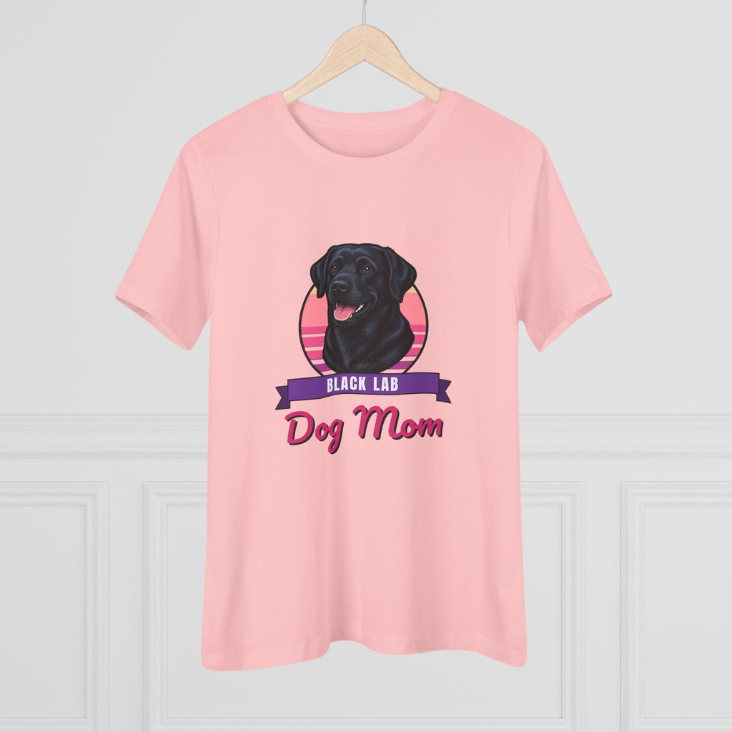 Black Lab Dog Mom Women's Tee