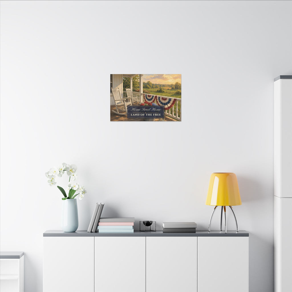 Americana Porch Canvas