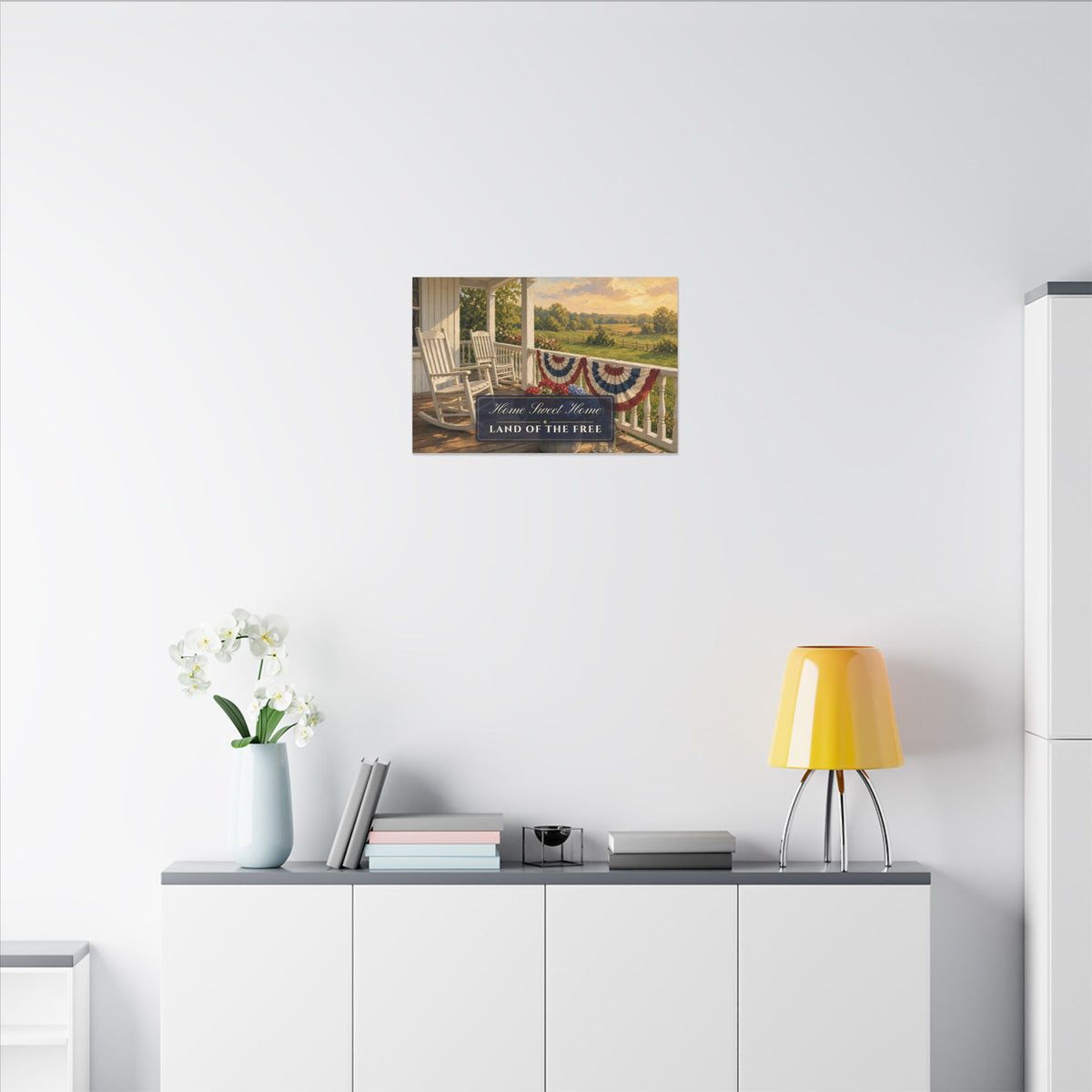 Americana Porch Canvas