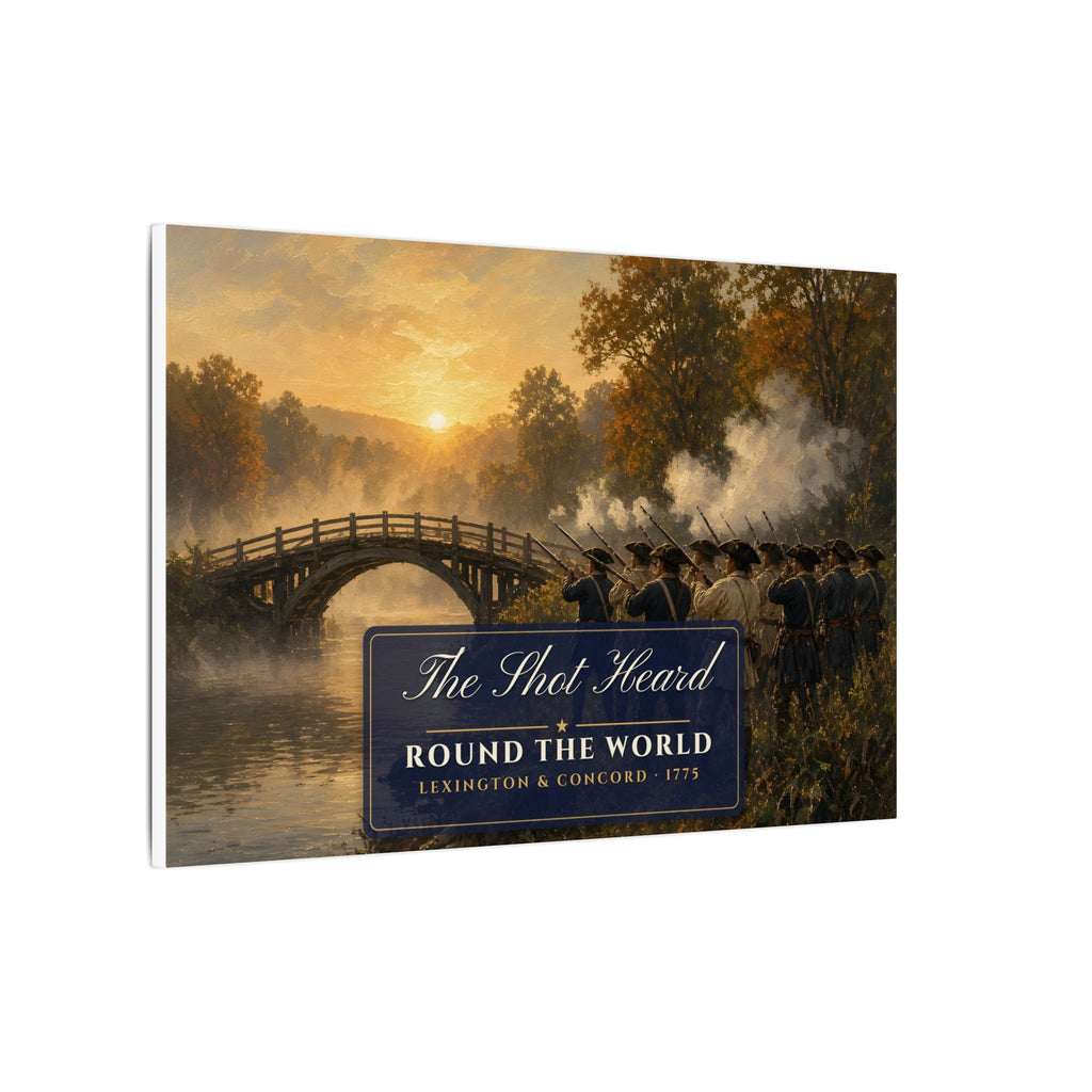 Lexington & Concord 1775 Canvas – patriotic gift, photo 7
