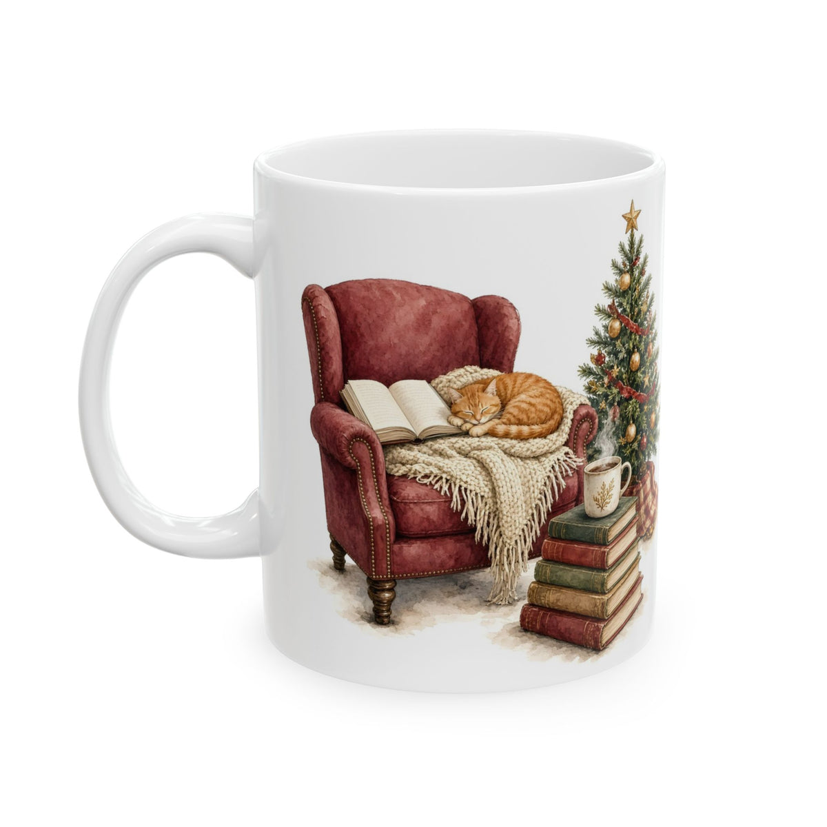 Reading By The Tree Mug