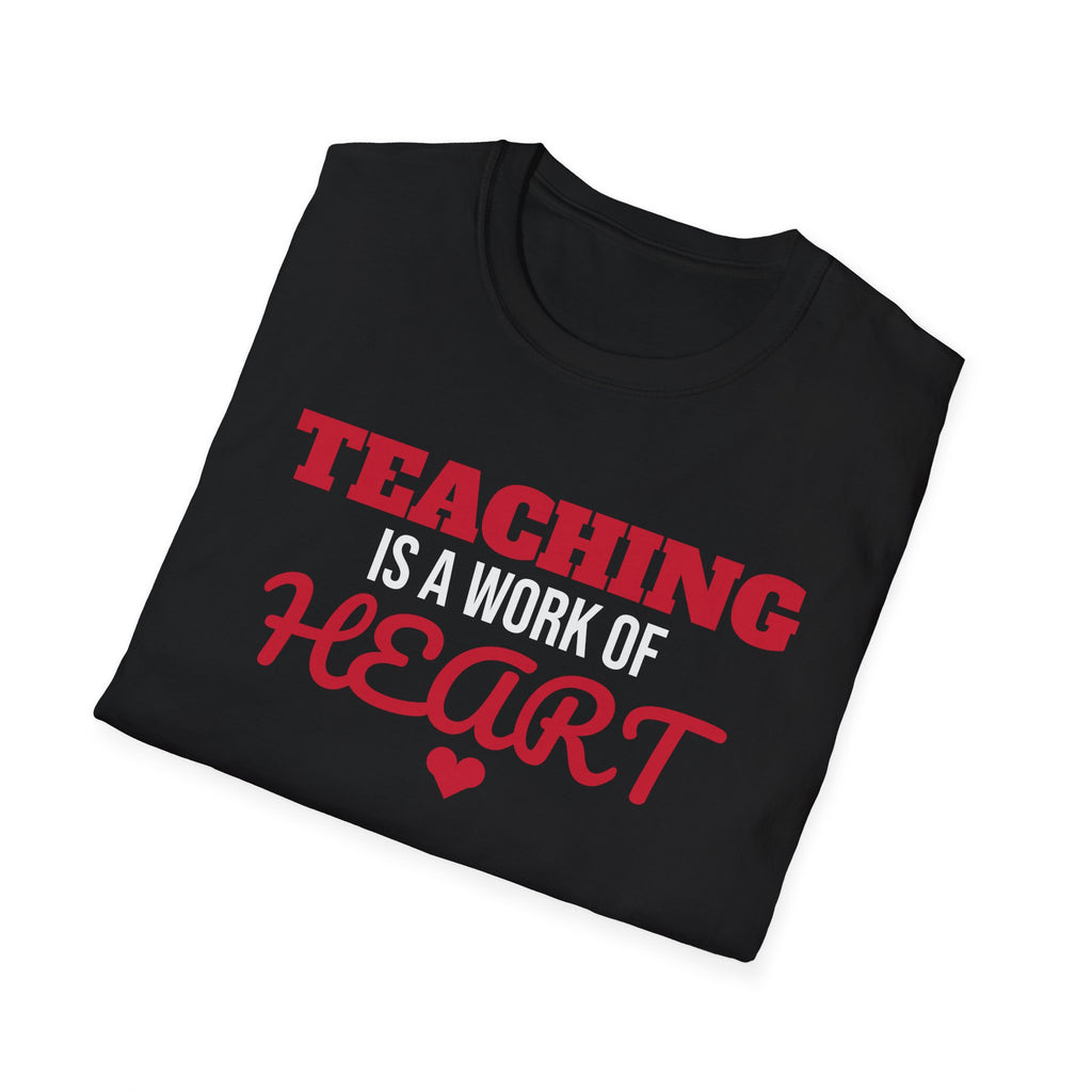 Teaching Is A Work Of Heart Teacher T-Shirt Teacher Appreciation Gift Tee – Gifted Porch