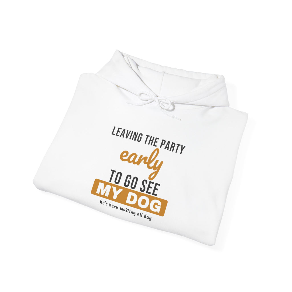 Leaving Early To See My Dog Hoodie – Dog lover gift, photo 8