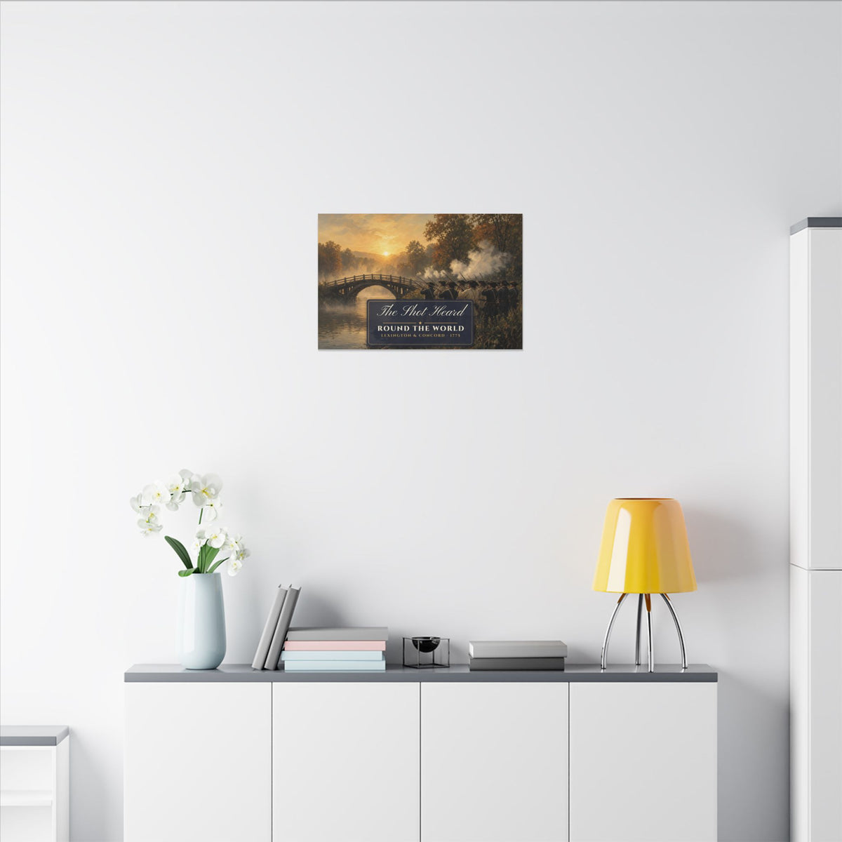 Lexington & Concord 1775 Canvas – patriotic gift, photo 9