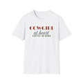 Cowgirl At Heart Coffee In Hand Western T-Shirt – Gifted Porch, view 1