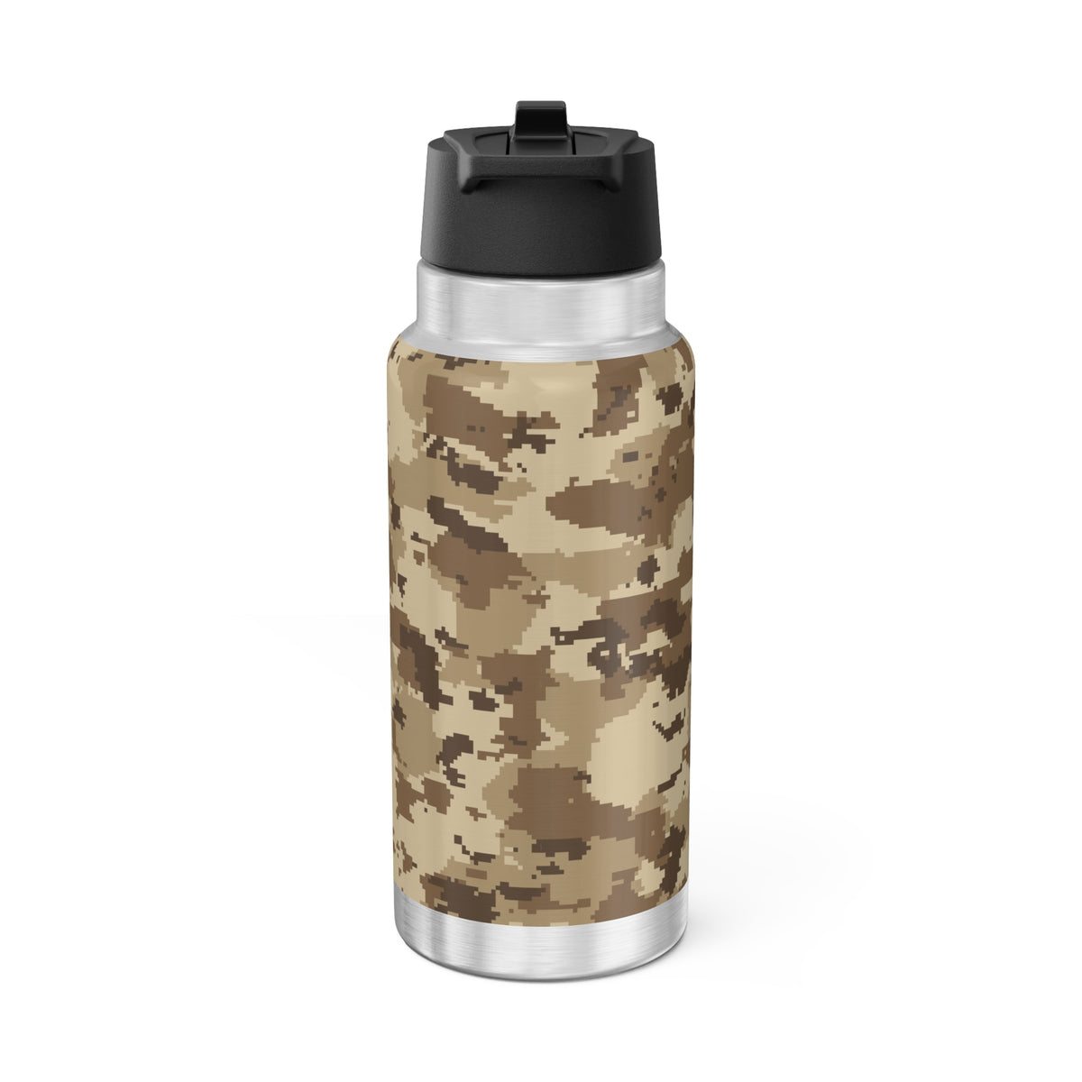 Desert Digital Camo 32oz tumbler – hunting tumbler by Gifted Porch