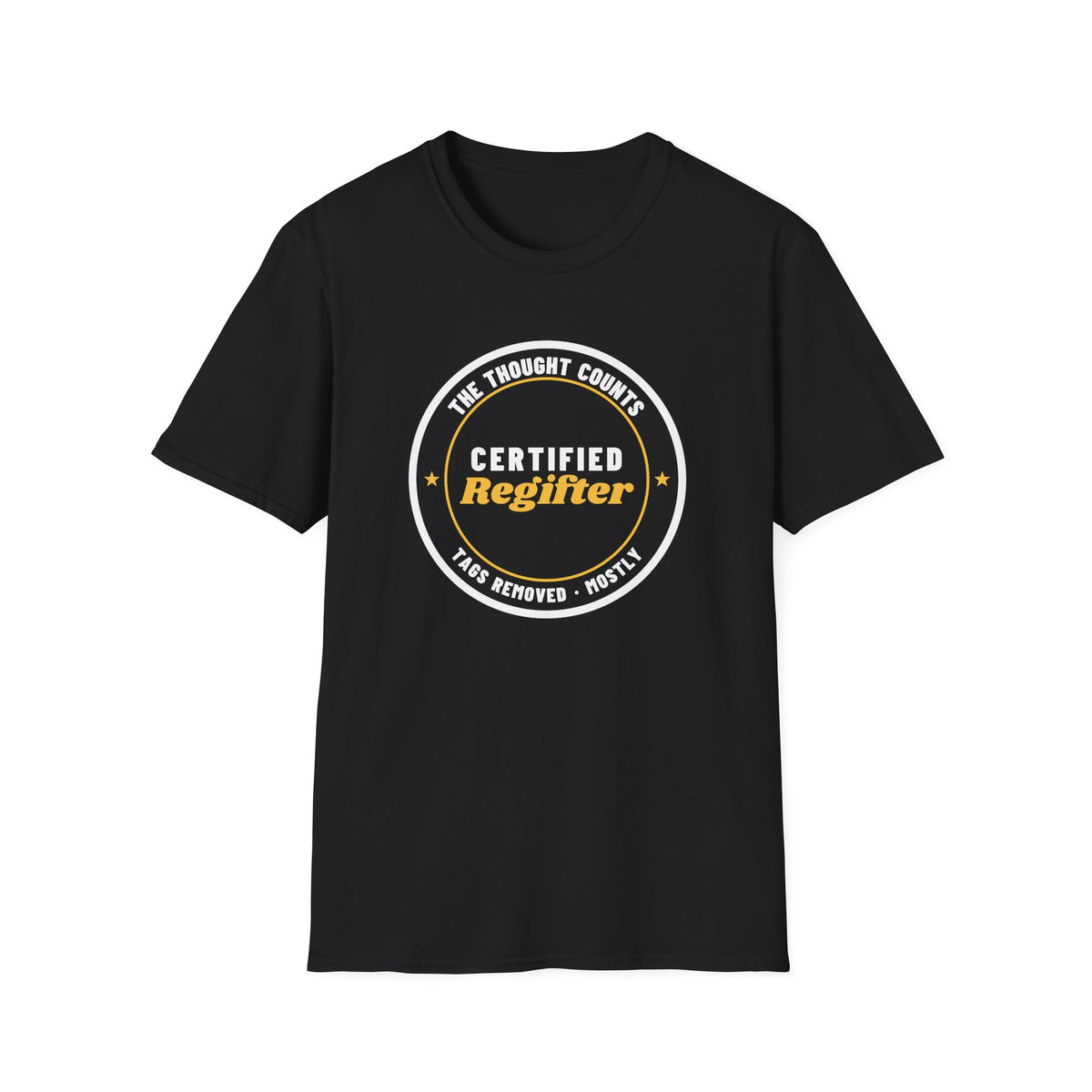 Certified Regifter Funny Christmas T-Shirt – Gifted Porch, view 2