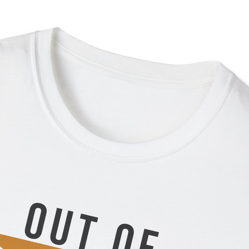 Out Of Office Mentally Funny Work T-Shirt – Gifted Porch, view 4