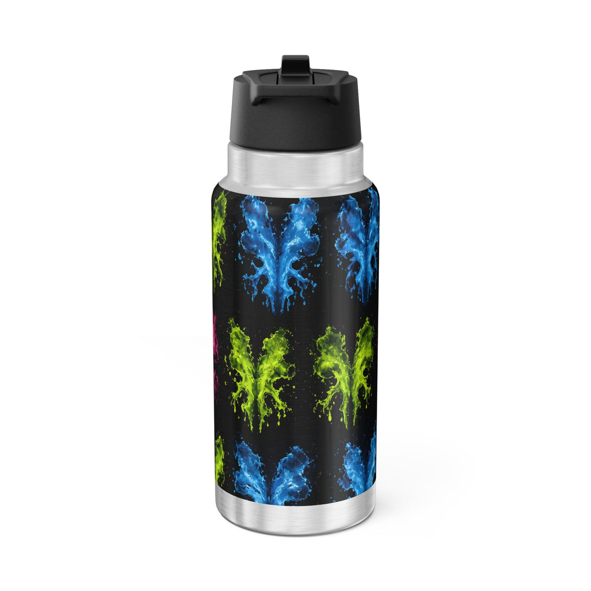 Neon Inkblots 32oz Tumbler