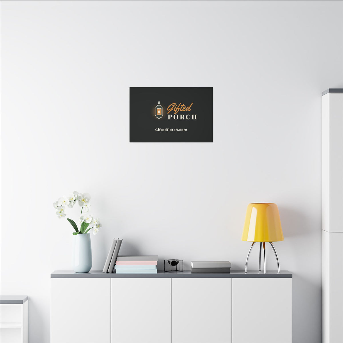 Gifted Porch Canvas Wall Art