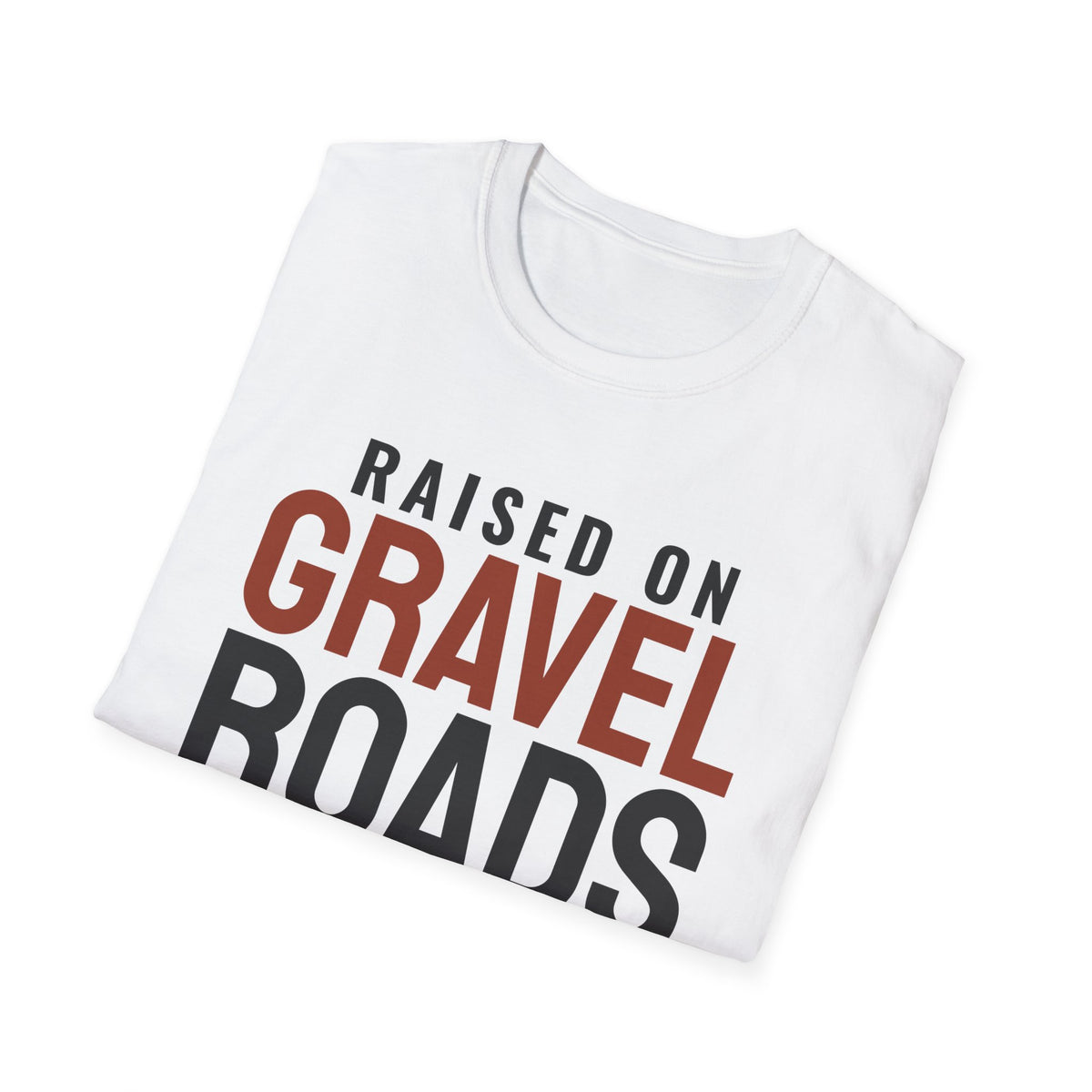 Raised On Gravel Roads Country T-Shirt – Gifted Porch, view 5