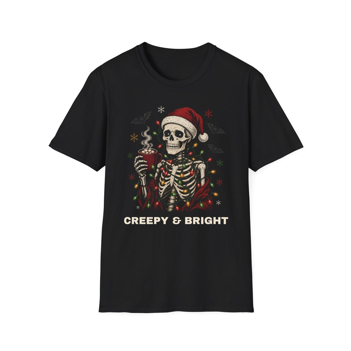 Creepy & Bright Skeleton Tee