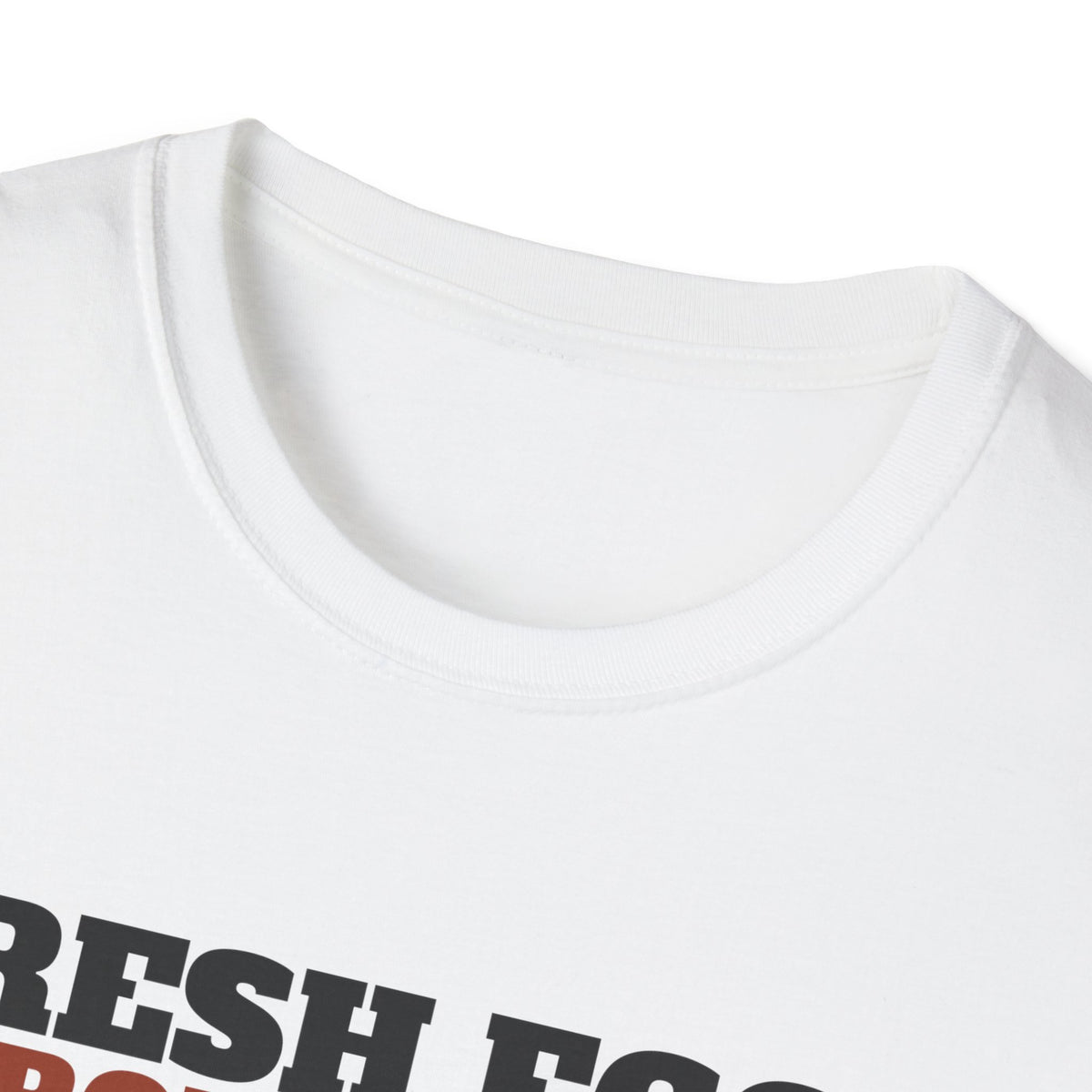 Fresh Eggs Strong Coffee No Drama Funny Farm T-Shirt – Gifted Porch, view 4
