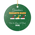 Grandma's Favorite Elves Personalized Ornament – Gifted Porch, view 2
