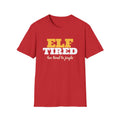 Elf Tired Funny Christmas Pun T-Shirt – Gifted Porch, view 4