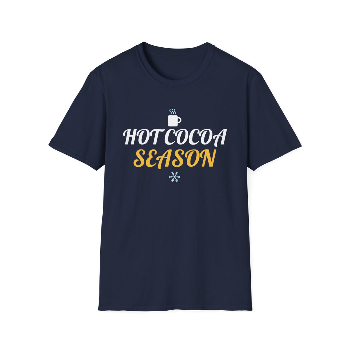 Hot Cocoa Season Christmas T-Shirt Cozy Winter Holiday Gift Tee – Gifted Porch