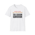 Accountant Tax Season Survivor Funny Accountant T-Shirt – Gifted Porch, view 1